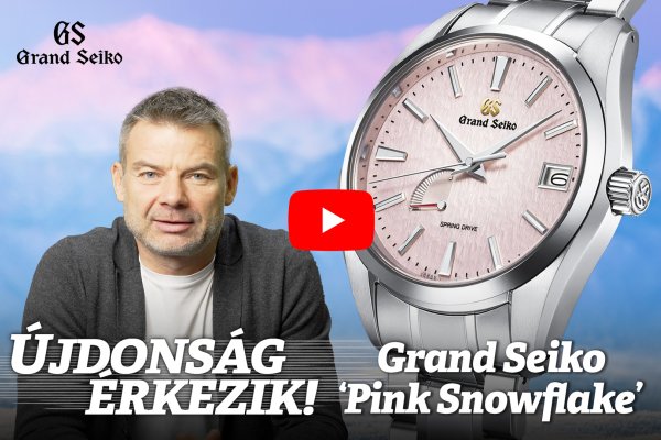 Újdonság érkezik! Pink Snowflake Grand Seiko SBGA497G