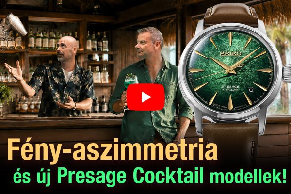Fény-aszimmetria és új Presage Cocktail modellek! - Seiko Boutique TV S07E08